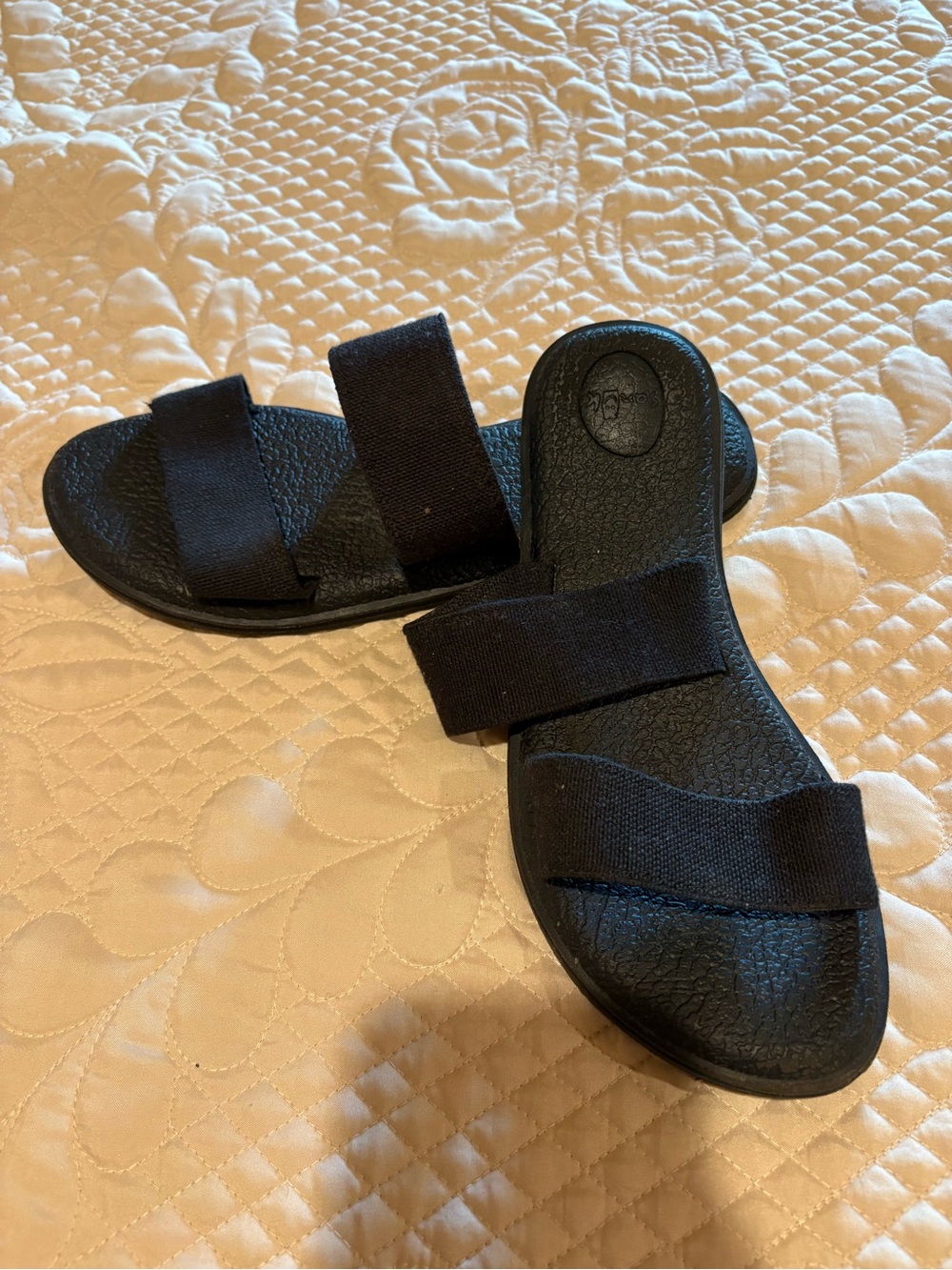 Sanuk Women's Yoga Gora slide sandals size 8
